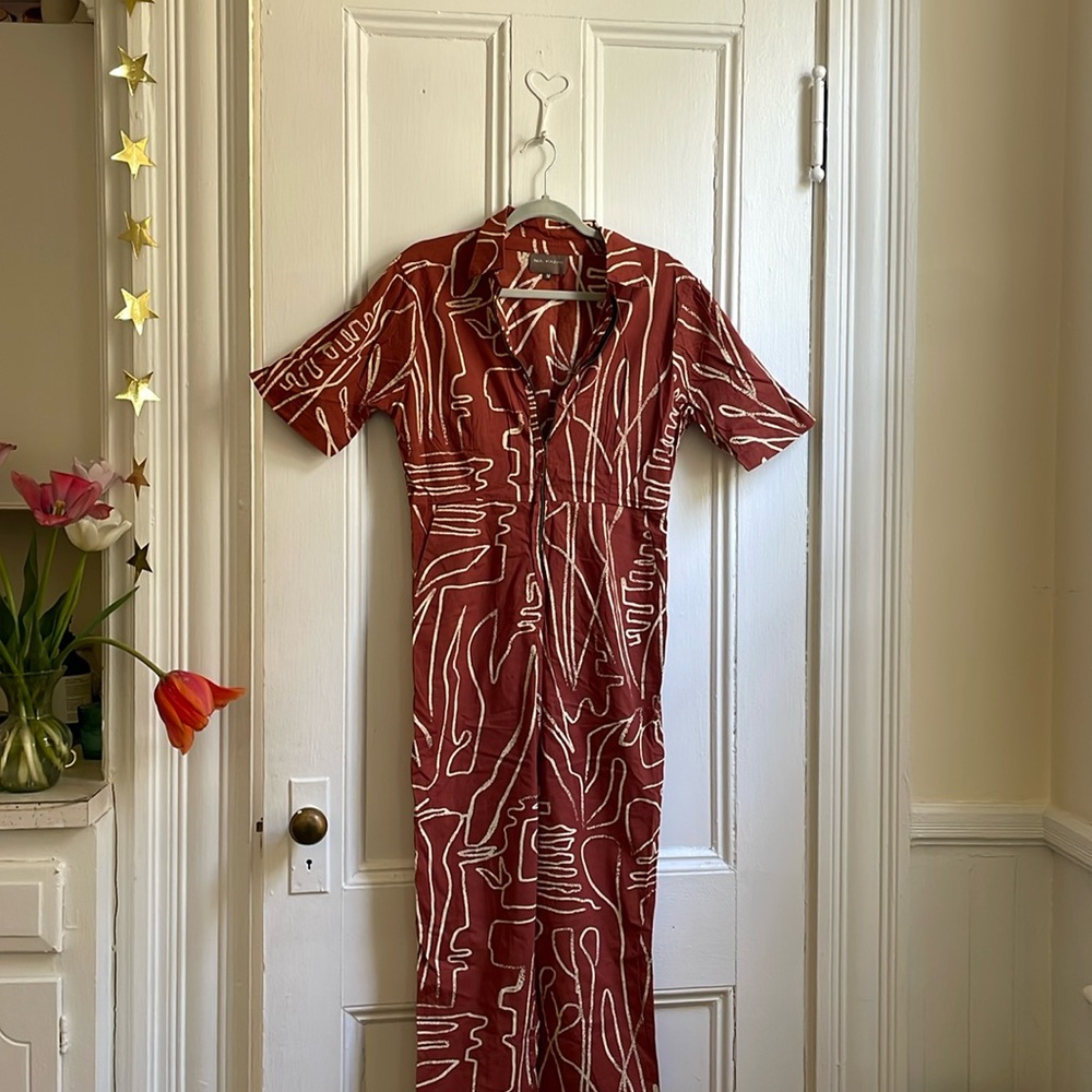 Anthropologie Patterned One piece by brand Bel Kazan